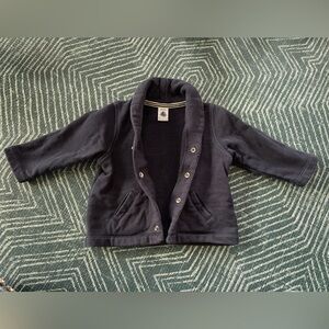 Petit Bateau Boys’ Jacket in Navy